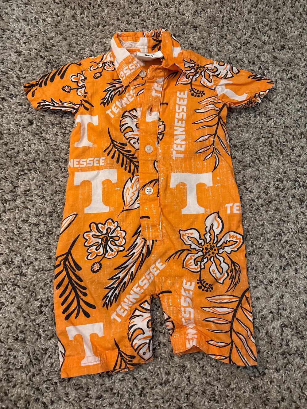 University of Tennessee Infants Hawaiian Onesie